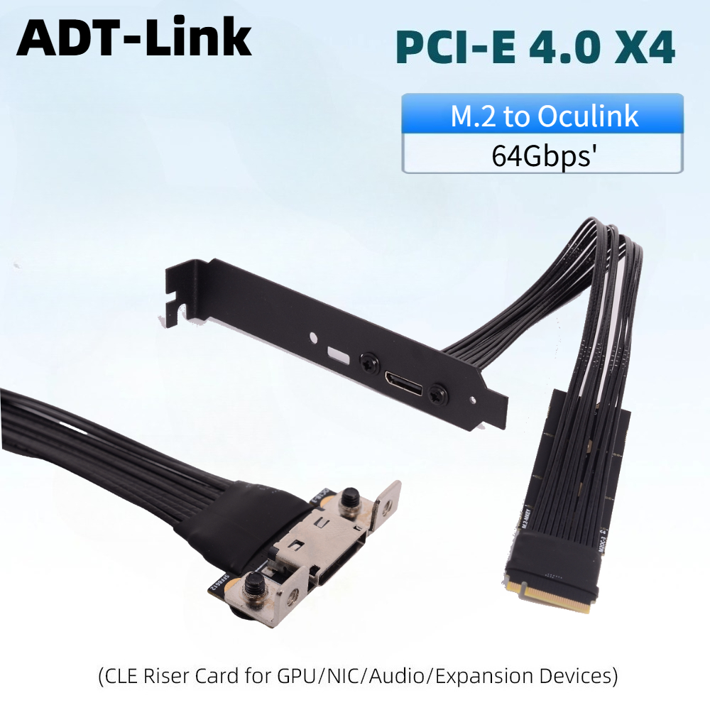 PCIE 4.0 X4 M.2 M-Key NVMe To  - огляд і ціна Oculink Egpu Mini Pc