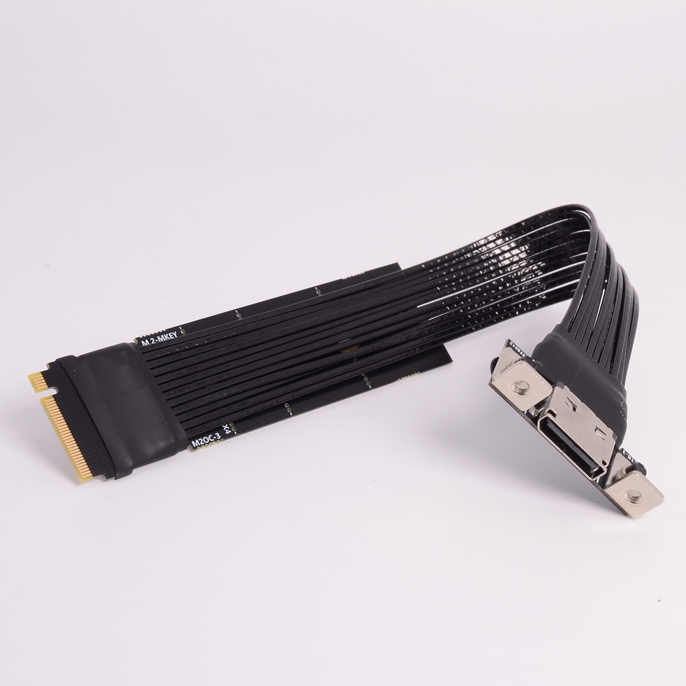 PCIE 4.0 X4 M.2 M-Key NVMe To  - огляд і ціна Oculink Egpu Mini Pc